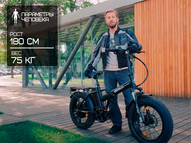 Электрофэтбайк Eltreco MULTIWATT (черный матовый)